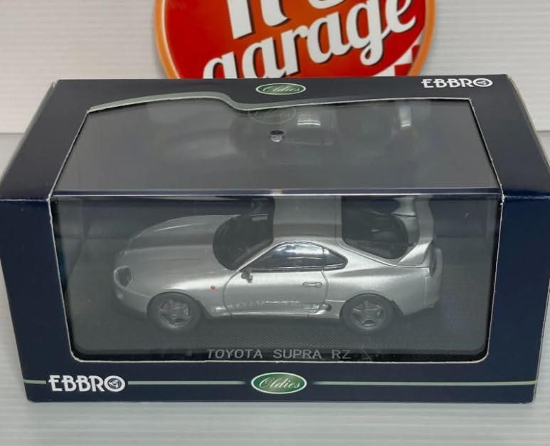 Amazon | 1/43 エブロ ミニカー スープラ RZ A80 シルバー EBBRO